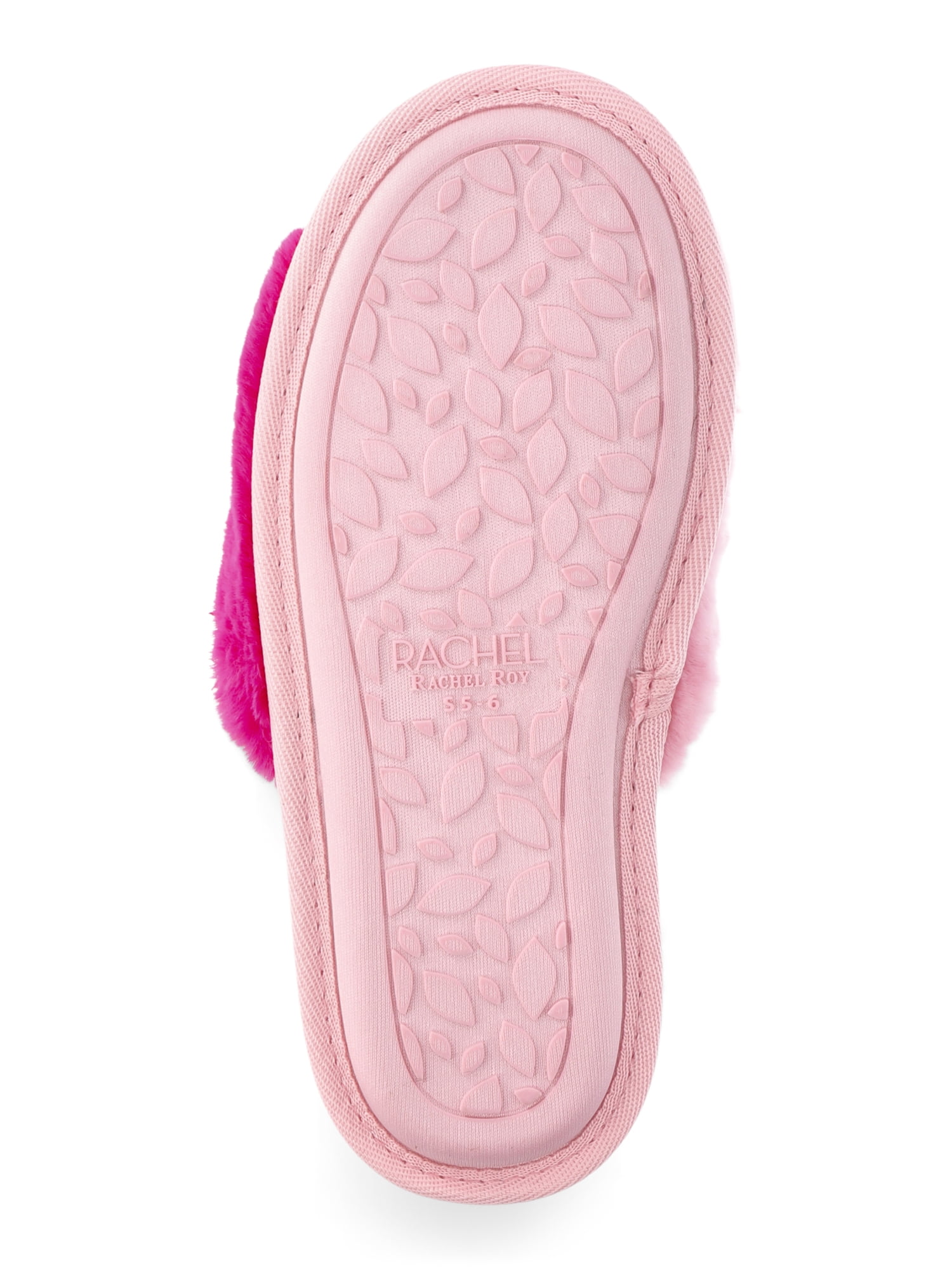 RACHEL Rachel Roy Women's Two Toned Crossband Slippers