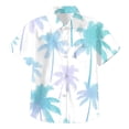 thumbnail image 6 of Ulanda Boys Hawaiian Shirts Novelty Printed Funky Short Sleeve Button Down Shirt Kids Aloha Luau Shirt 7-14T (Sky Blue, 5-6 Years), 6 of 7