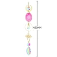 thumbnail image 3 of Receptor De Luz Crystal Light Catcher Devil Eye Planet Campanas de viento de metal para la pared del hogar (rosa), 3 of 6