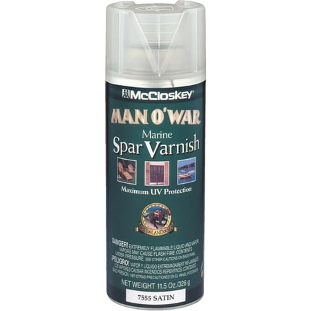 McCloskey Man O'War Marine Spar Spray Varnish