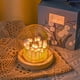 thumbnail image 4 of Bewildely Lámpara de tulipanes hecha a mano, disfrute de la diversión de bricolaje y su propia iluminación única, regalo, miniluz de flor de Decoración del hogar Rosa, 4 of 6