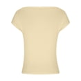 thumbnail image 4 of Wowcloth Woman Boat Neck Top, Slim Fit Slimming Design, Casual Fashion Comfortable for Daily Wear, 4 of 7