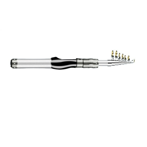 CENL Portable Lightweight Telescopic Fishing Rod Mini Casting Rod for Travel Use