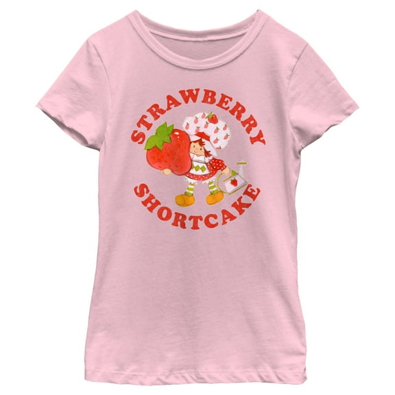 Girl's Strawberry Shortcake Center Berry Graphic T-Shirt