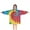 Colorful Rainbow Tie, variant on Colorful Tie Dye Mandala Pattern Blanket Hoodies for Kids 6-13YR Oversize Wearable Blanket Hoodies for Boys Girls Teens