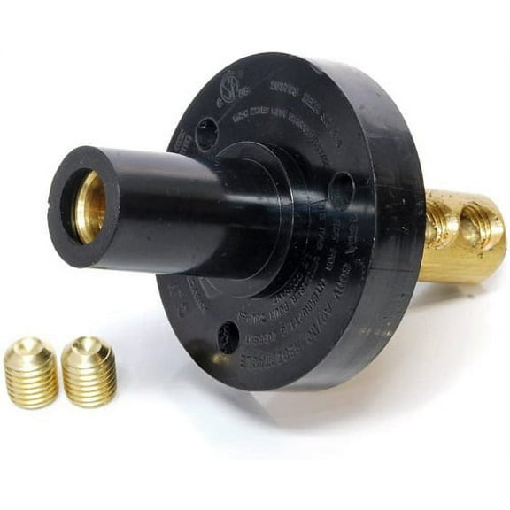 CLMFR2-AX CLM Cam Type, Mini Panel Mount, 150 Amp, #8 - #2 AWG, F - Black (A)