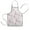 Princess Unicorn Pattern, variant on Princess Unicorn Butterfly Pattern Kids Aprons for Girls and Boys,Adjustable Neck Strap Toddler Aprons for Kids Cooking Baking