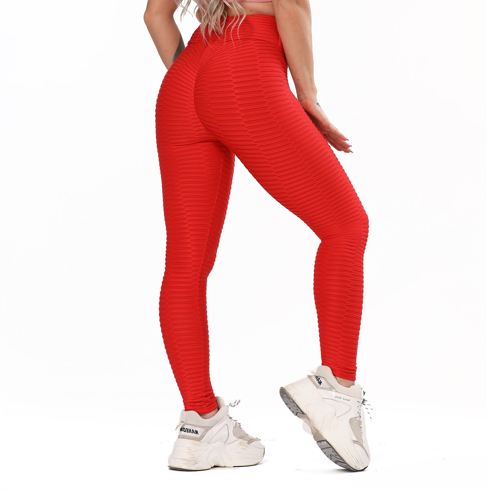 Fittoo FITTOO High Waist Textured Workout Leggings Booty