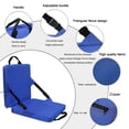thumbnail image 3 of Stadium Seat For Bleachers With Back Support And Wide Padded Cushion Stadium Chair, 3 of 5