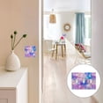 thumbnail image 7 of Yayeee Toggle Light Switch Wall Plate 3-Gang 6.37"x4.48" Decorative Outlet Cover, Pastel Pink Marble Pattern, 7 of 7