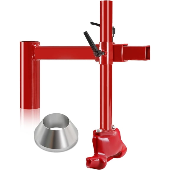 Manual Tire Changer Duck Head Kit with Silver Cone, with Tire Changer Duck Head Fit for Most Car Tires