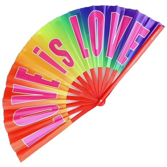 Pride Love is Love Fan
