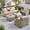 Beige, variant on Ovios 7 Pieces Outdoor Patio Sectional Furniture All-Weather Rattan Wicker Conversation Patio Sofa Outdoor Chairs for Backyard Balcony