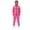 PINK, variant on KID CLASSIC 2 PIECE MID WEIGHT TECH FLEECE SUITS W/DRAWSTRINGS XS TO XL