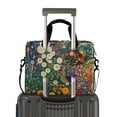 thumbnail image 2 of FORMRS 16" Laptop Sleeve Bag Carrying Case with Handle Travel Shoulder Briefcase, White Floral Garden, 2 of 8