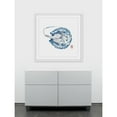 thumbnail image 4 of Stingray Blue Framed Painting Print, 4 of 5