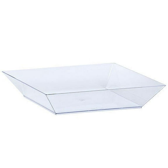 Lillian Caterware MiniServing Dish , Square, 6.75" x 6.75", Clear, 6 Ct