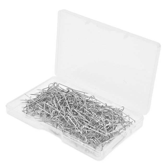 200Pcs Fork Pins Stainless Steel U Shaped Sturdy Wide Application Sewing U Pins