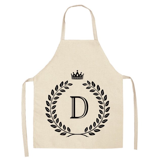 SMihono Kitchen Kitchen Kitchen Organisateurs et Rangement Tablier en Lin Kitchen - Tablier Sans Manches en Coton Lin Imprimé Lettre Gadgets Indispensable 2023
