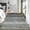 Grey, variant on GlowSol 2' x 6' Hallway Runner Rug Modern Geometric Rugs Soft Low Pile Non-Slip Bedroom Rugs for Kitchen, Khaki