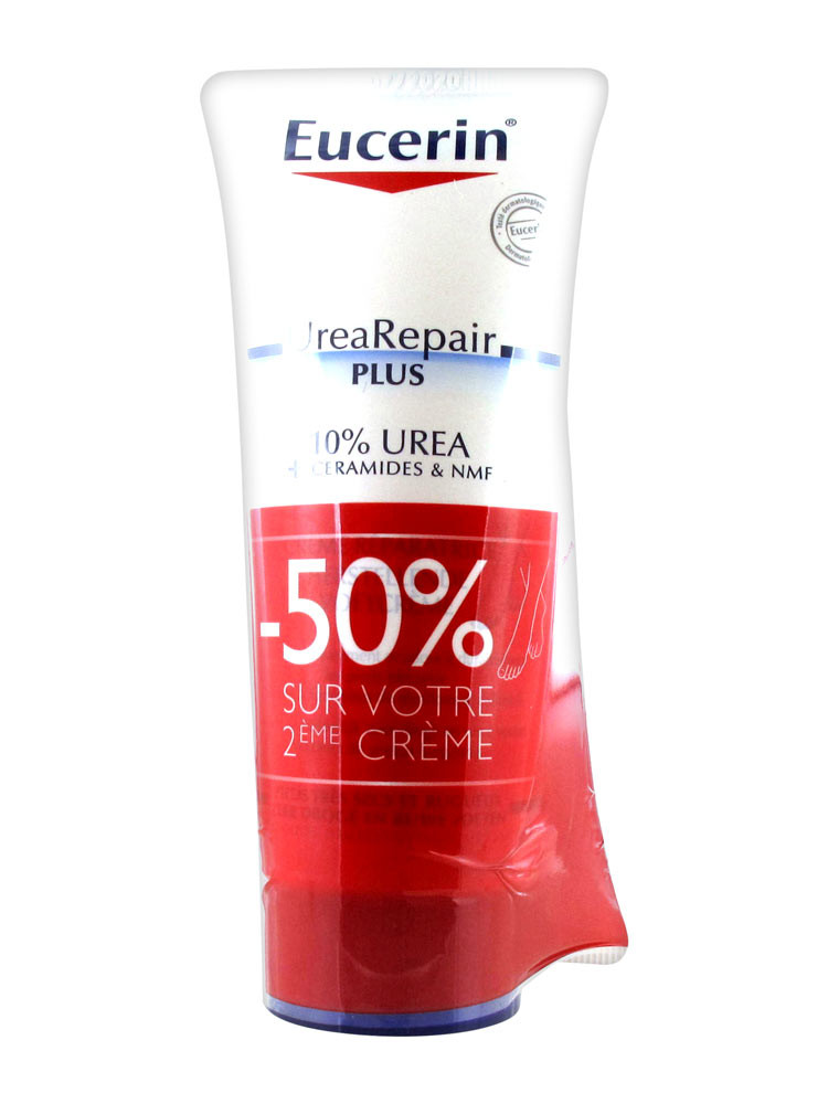 Eucerin UreaRepair PLUS Repair Foot Cream 10% Urea 2 x 100ml - image 1 of 1