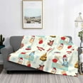thumbnail image 2 of Rozeui Bluey for Flannel Blanket, Soft Fuzzy Plush King Blanket for Winter, Thick and Warm All-Season Bed Throw-50"x40", 2 of 6
