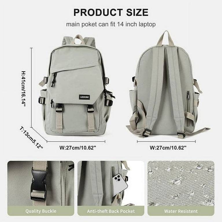 Casual Four Buckle Large Capacity Outdoor Middle School Student School Bag  Waterproof Backpack, Fashion Backpacks