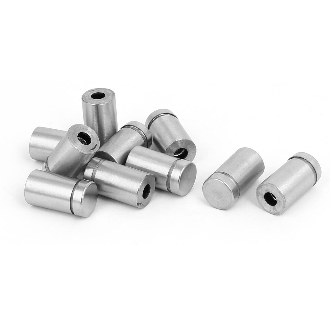 12mmx22mm Stainless Steel Wall Mount Glass Standoff Advertising Screw Nail 10pcs Walmart Canada