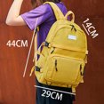 thumbnail image 3 of UJNDER Kids Students Nylon Outdoor Travel Backpack Casual Large Capacity Daypack for Middle School and Everyday Adventure Use,Green,Large, 3 of 8