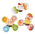 thumbnail image 3 of Bwiyojiz Educational Toys Sucker Turn Rattle Desktop Assembly Stacking Rotating DIY Toy, Gifts for Friend, Multicolor, 3 of 3