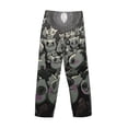 thumbnail image 4 of Mimikyu Men's Pajama Pants Cartoon All Over Print Elastic Waistband Sleep Pants with Pockets Drawstring, Soft Unisex Lounge Bottoms Sleepwear, 4 of 8