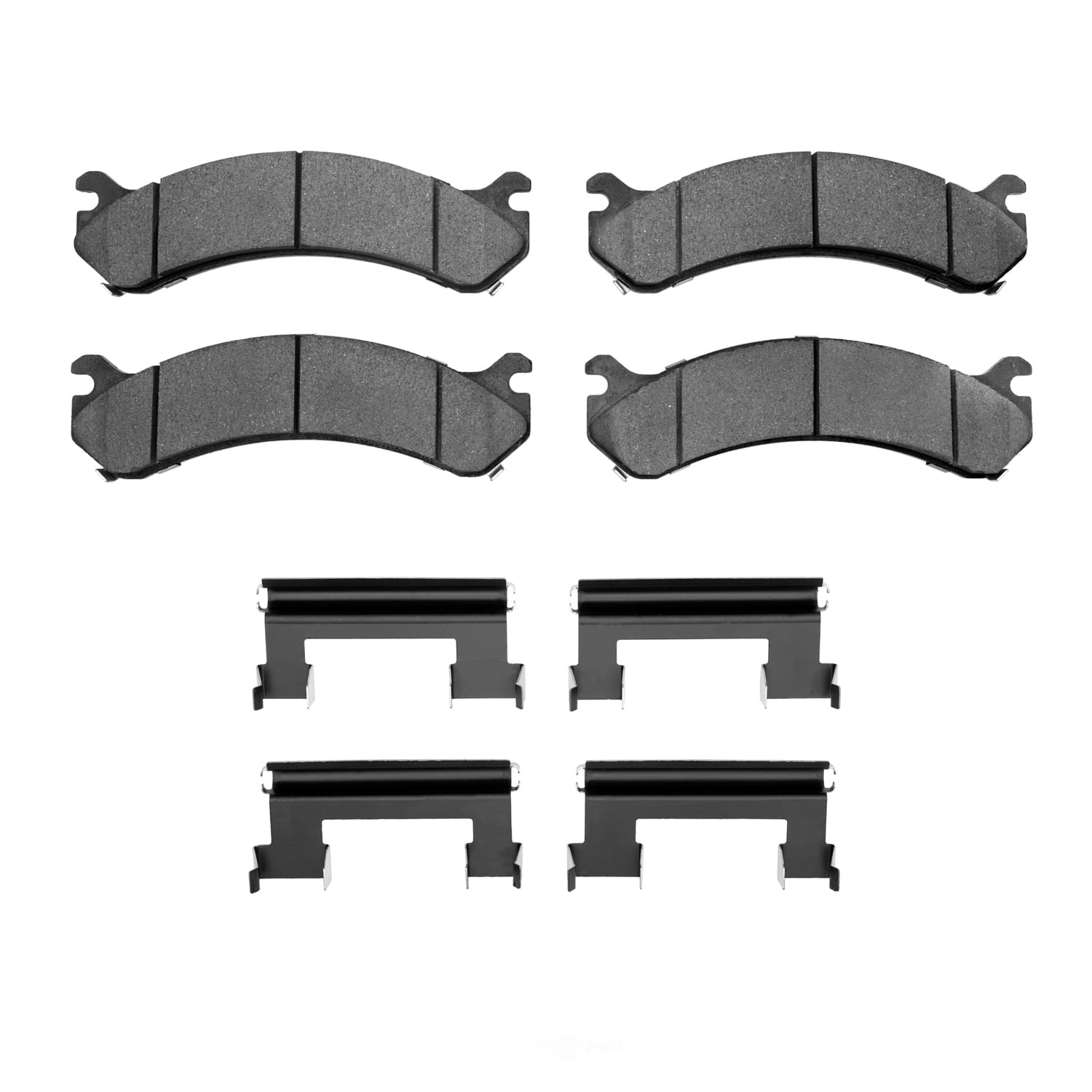 Dynamic Friction Company 1551-0784-01 DFC 5000 Advanced Brake Pads - Ceramic and Hardware Kit - OE