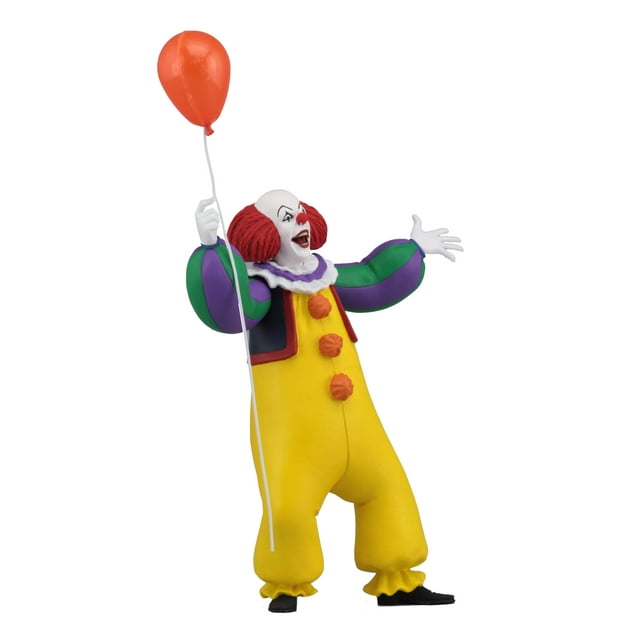 Figura de acción NECA Toony Terrors IT Pennywise de 6 pulgadas