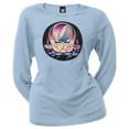 thumbnail image 1 of Grateful Dead - Lotus SYF Baby Blue Juniors Long Sleeve T-Shirt, 1 of 1