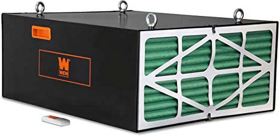 WEN 4.2-Amp 3-Speed Remote-Controlled Industrial-Strength Air Filtration System (750/950/1270 CFM) Sansujyuku sansujyuku.com