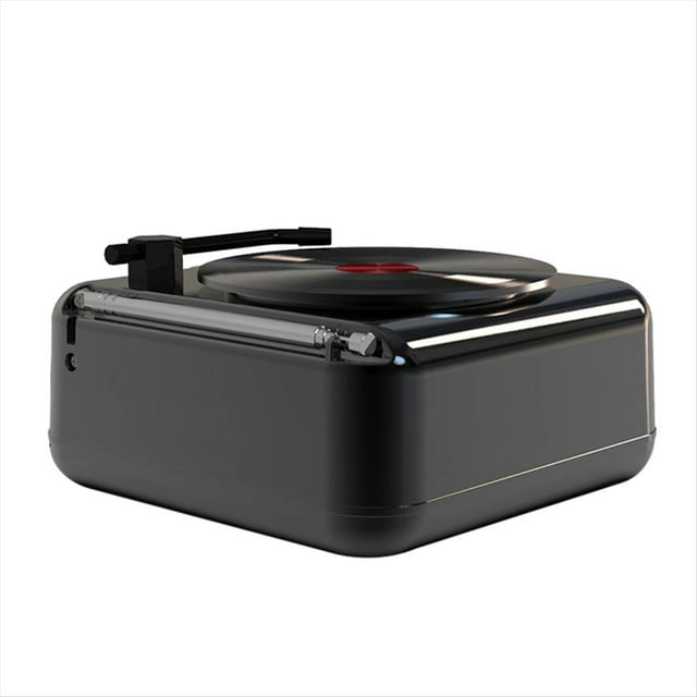 Lecteur de Disques Vinyle Portable Excellente Basse Anti-Interférences pour Activités Extérieures Camping Pa
