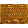 thumbnail image 1 of Ahgly Company Indoor Rectangle Oriental Yellow Traditional Area Rugs, 3' x 5', 1 of 4