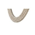 thumbnail image 3 of Elegant Decor Oval Cornhusk Mirror 24x42 in Linen White, 3 of 10