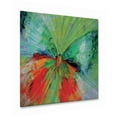 thumbnail image 3 of All My Walls Nelya Taylor 'Green Butterfly' Metal Wall Hanging, 3 of 4