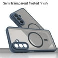 thumbnail image 5 of YEYKX Magnetic for Samsung Galaxy A17 5G Case [Compatible with MagSafe] [Military Grade Drop Protection] Translucent Matte Shockproof Phone Case,Blue, 5 of 8