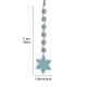 thumbnail image 3 of 6pcs Snowflake Acrylic Crystal Icicle Water Drop Pendant, Christmas Hanging Decorations, Elegant Acrylic Snowflake Water Drop Pendants, for Home Office Bedroom, Festive Holiday Wall Decor, Acrylic, 3 of 9