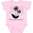 thumbnail image 3 of Inktastic I'm a Wish Come True Dandelion in Black Boys or Girls Baby Bodysuit, 3 of 5