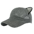 thumbnail image 1 of Cute Polyester Mesh Knitted Baseball Cap Breathable Sun Hat, 1 of 6