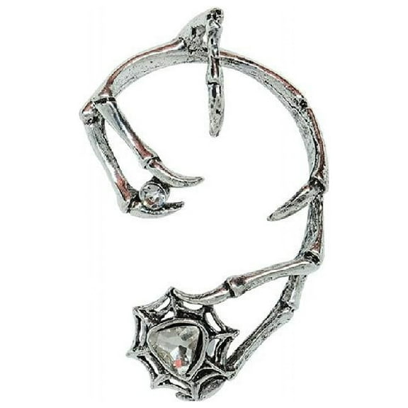 CIYISON Black Demon Claw Ear Cuff Clip Wrap Earring Jewelry Punk Hiphop Gothic Clip Earrings for Women Men