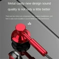 thumbnail image 4 of Fashion Wire-controlled Earphone 3.5mm Round Hole Headset Subwoofer Music Gaming Headphone with Microphone A601, 4 of 8