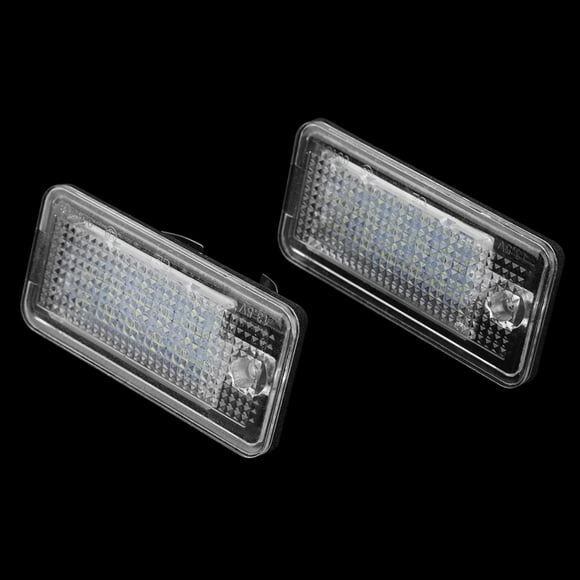 Lámpara LED, 2 piezas de luz LED para matrícula de coche, luz LED para matrícula de coche, valor inmejorable