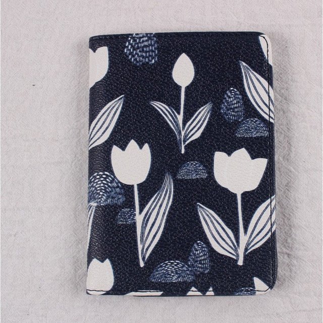 Bolso pequeño y fresco para pasaporte, de PU, para recoger tarjetas, para identificación, porta billetes de viaje, bonito tarjetero corto
