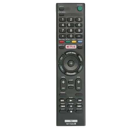New RMT-TX200U Replace Remote for Sony TV XBR-55X700D XBR-49X700D XBR-65X750D