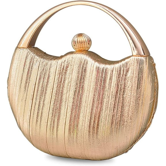 JUYGO Women Clutch Bag Glitter Evening Bag Bridal Wedding Purse Elegant Shoulder Bag