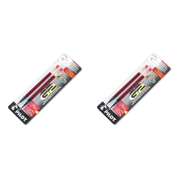 Recambio Para G2 Gel Dr. Grip Gel/Ltd Execugel G6 Q7 Punta Fina Rojo 2/Pack